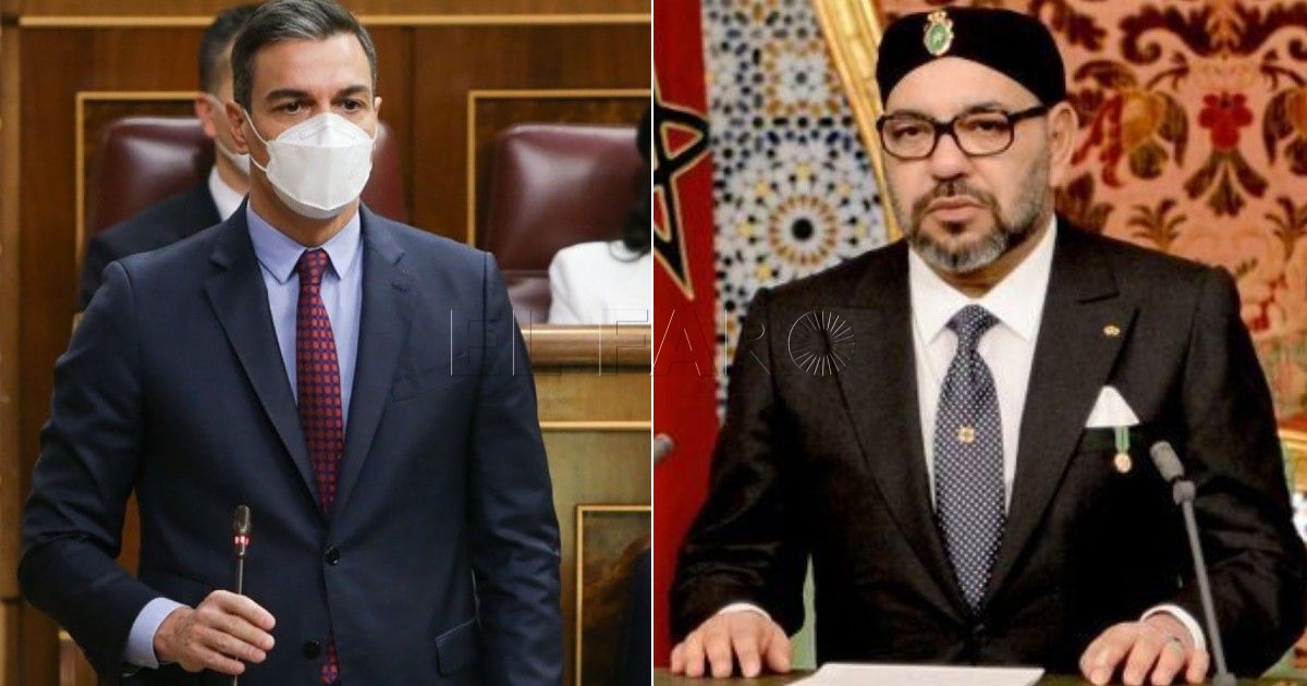 Sánchez y Mohamed VI Marruecos dice que avanza con España en la aplicación de la declaración conjunta que incluye la reapertura de la frontera