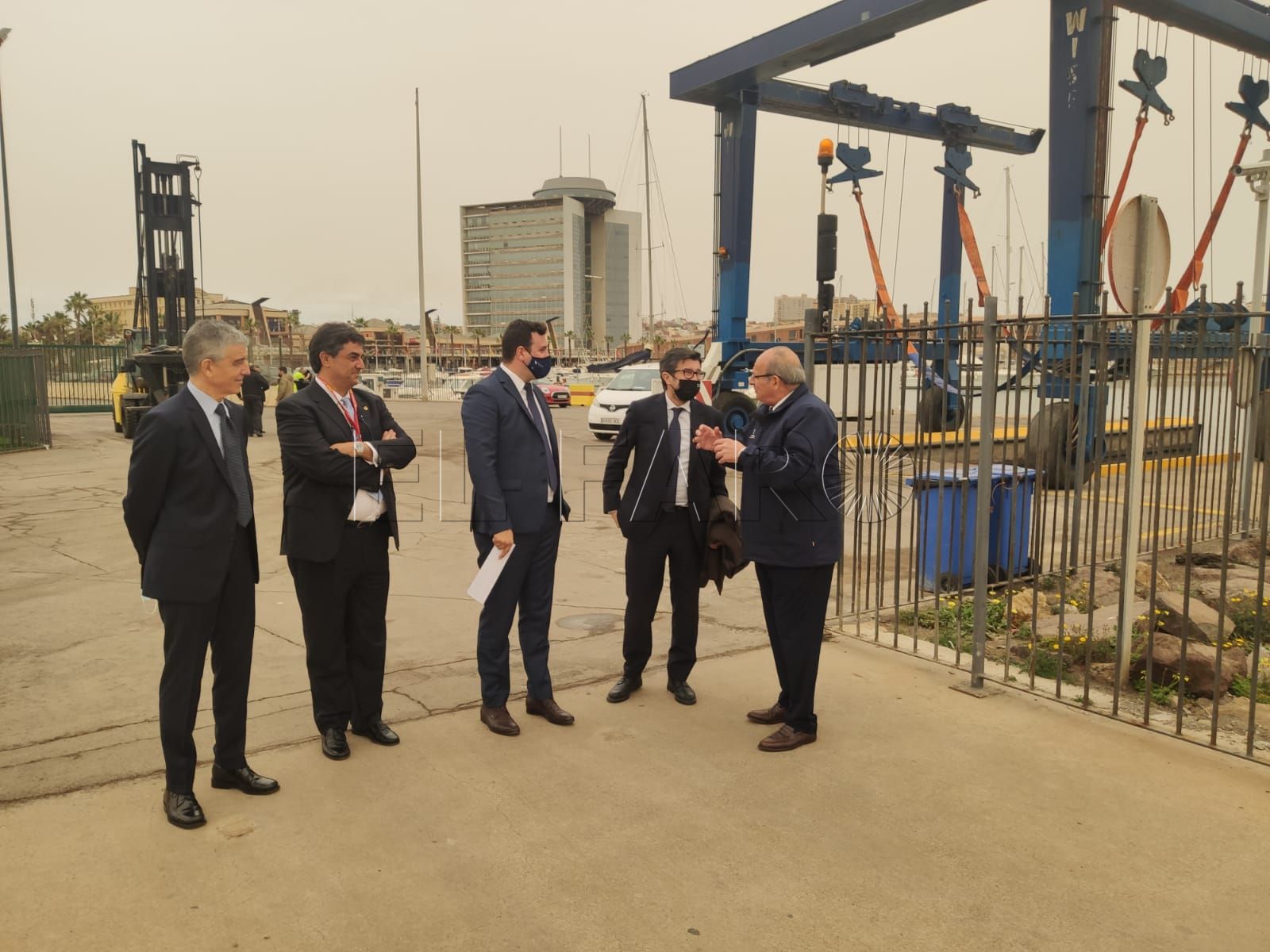 Visita al Puerto Deportivo Fracasa la elección de un nuevo director para el Puerto de Melilla