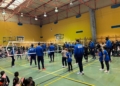 WhatsApp Image 2022 03 14 at 2.49.01 PM El Melilla Sport Capital, flamante campeón de la Copa del Rey de voleibol, visita el CEIP Juan Caro Romero