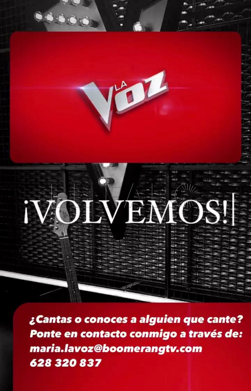WhatsApp Image 2022 03 24 at 7.41.49 AM ¿Quieres concursar en 'La Voz'?