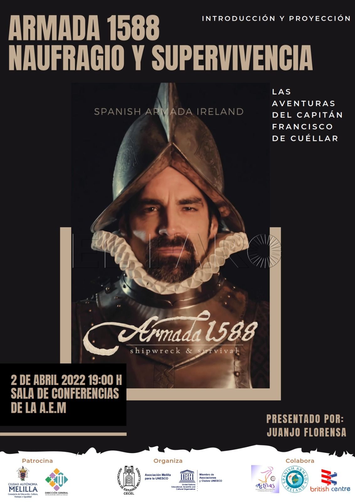 WhatsApp Image 2022 03 31 at 5.39.07 AM Proyectarán un docudrama sobre las conexiones históricas entre Irlanda y España