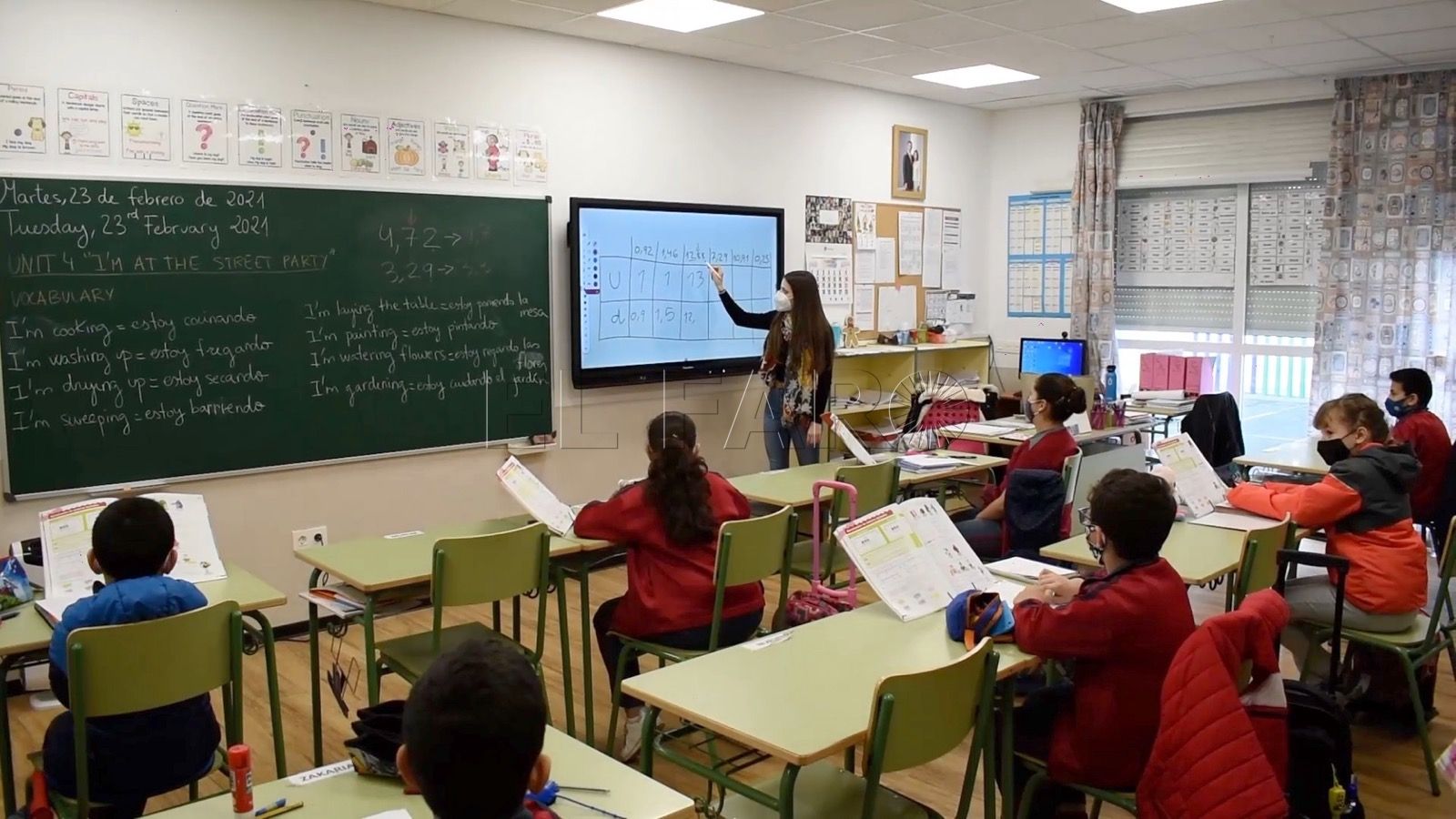 Educación destaca la bajada de la ratio en todas las etapas educativas