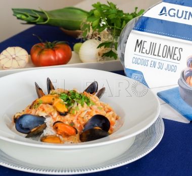 arrozbasmatimejillonespicantes pdl2ftp5p7f29rf0htz27fwzwmzqauphwjn5h0g2i4 Cocina en Cuaresma: Los mejillones, el producto del mar más comprado por los españoles