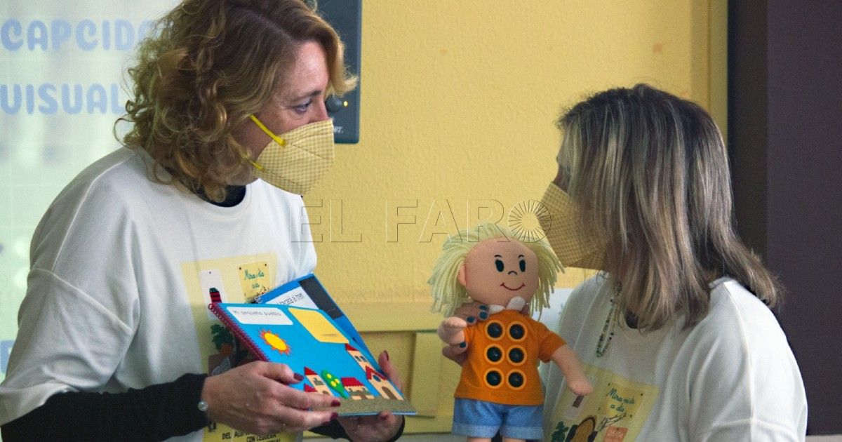 discapacidad visual El colegio del Buen Consejo, más cerca del alumnado con ceguera y discapacidad visual
