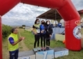 sub 16 femenino Buenas marcas para los atletas locales en la liga de campo a través