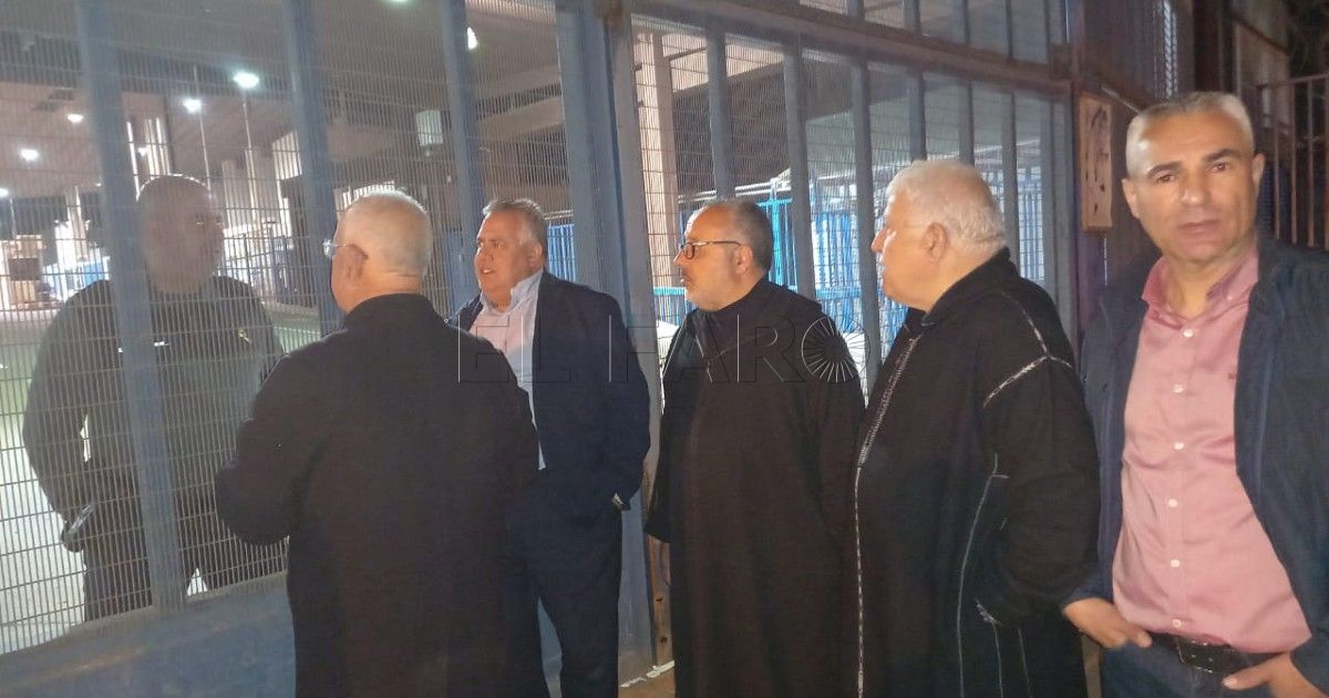 Autoridades de Beni Enzar en la frontera Luis Jiménez, de UFP Melilla: "La frontera no se abre de un día para otro"
