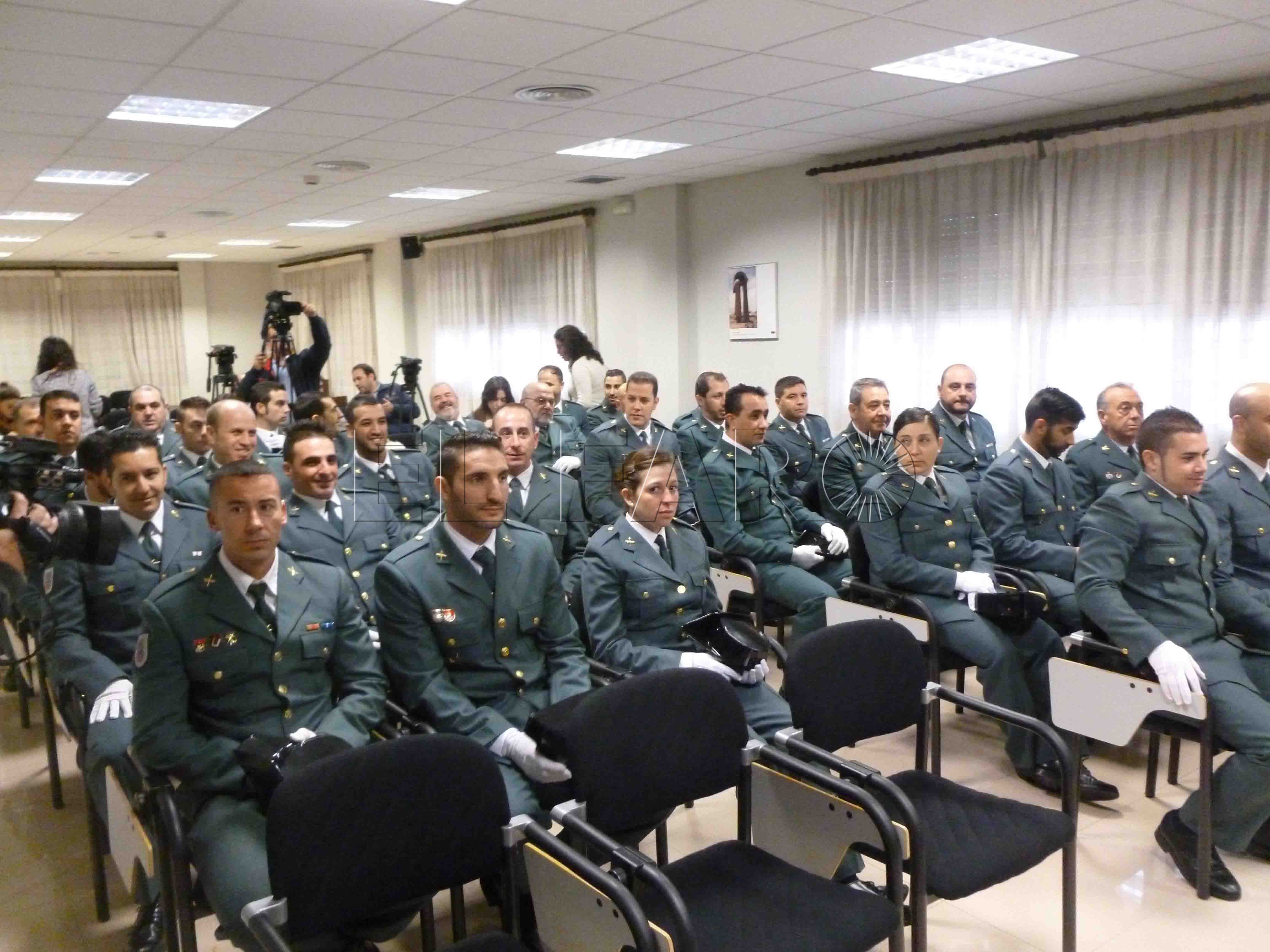 GUARDIA CIVIL 2 Agradecimiento por el galardón de Madrid a policías y guardias civiles melillenses