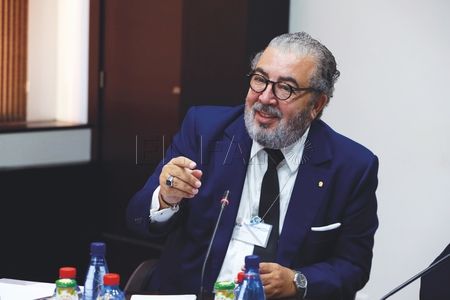 Le Directeur Général de l’Agence Maghreb Arabe Presse (MAP), M. Khalil Hachimi Idrissi intervient lors du Conseil d’administration (CA) de l’Agence. 09/12/2019 – Rabat.