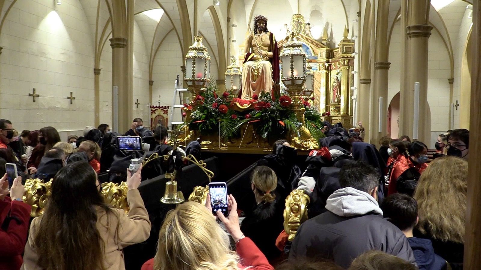 HUMILLADO 1 La lluvia impide la salida de Jesús Humillado