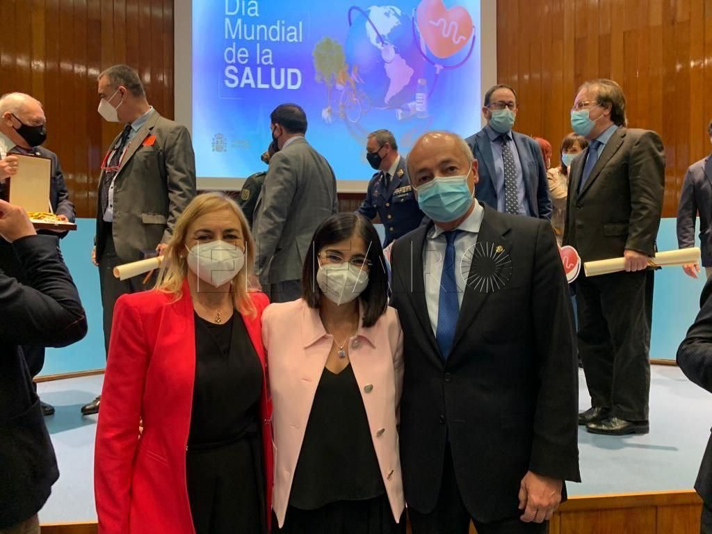 MEDALLA Reconocimiento del Ministerio de Sanidad a Juan Luis Cabanillas