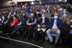 MIEMBROS DE LA DELEGACIÓN PP Imbroda dice en el Congreso de Sevilla que el PP es garantía de la españolidad de Melilla