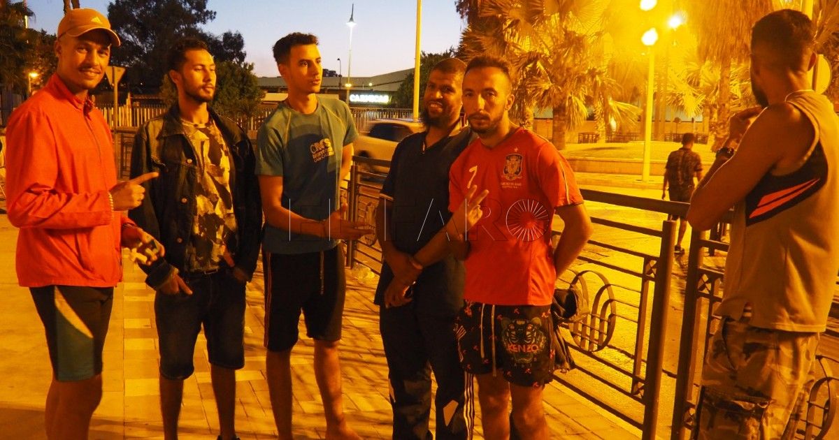 Marroquies Las solicitudes de asilo en Melilla en 2021 duplicaron las de 2020