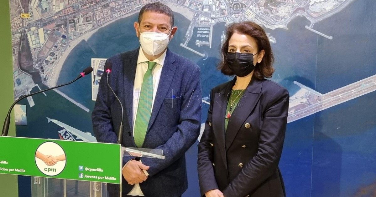Mustafa Aberchán y Dunia Almansouri CpM ve buena noticia la reapertura frontera