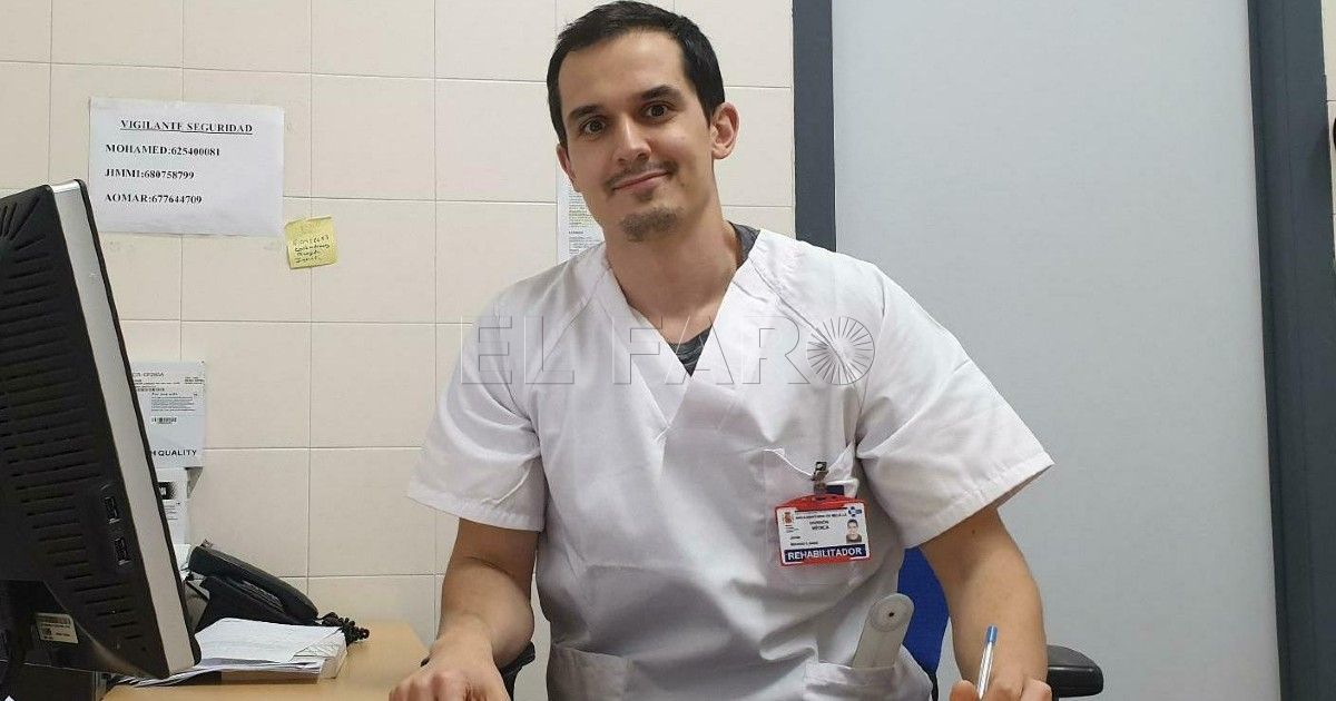 Rehabilitador del Comarcal Jorge Moreno Jorge Moreno, rehabilitador del Comarcal: “El ejercicio es la mejor inversión que pueden hacer en su propia salud”