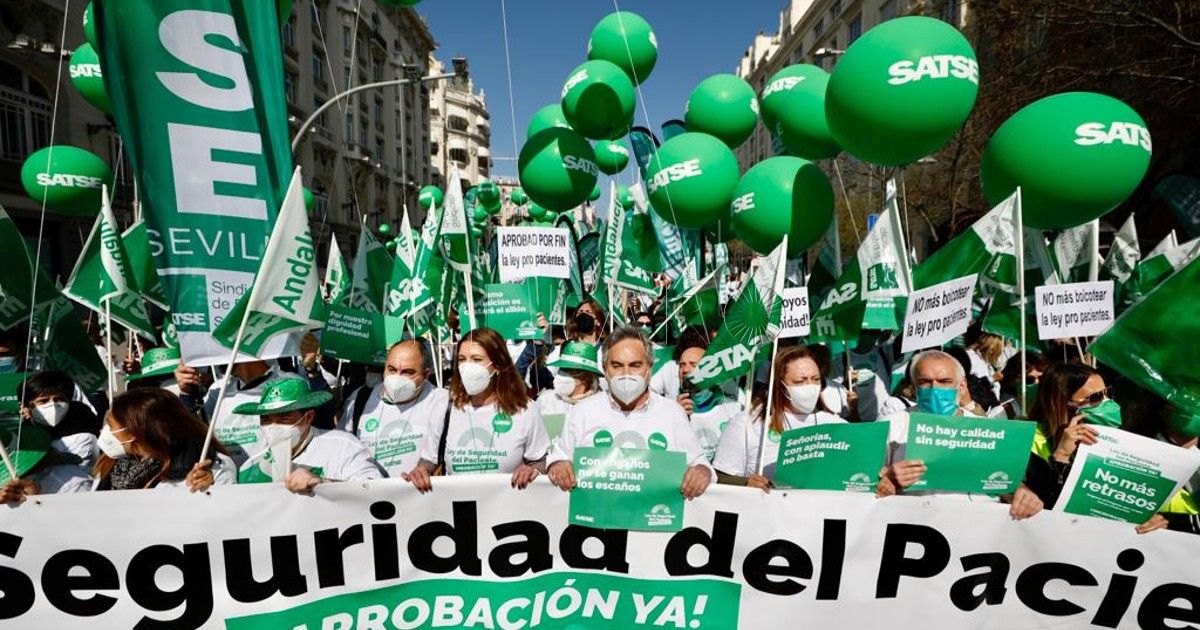 SATSE Satse: “El Congreso traiciona la mejora de la salud de más de 47 millones de personas”