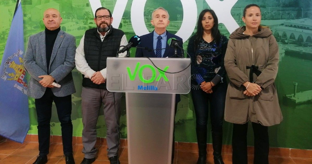 Vox 14 Vox Melilla exige que la frontera con Marruecos permanezca cerrada
