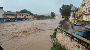 WhatsApp Image 2022 04 05 at 10.38.07 AM copia El temporal se ceba con Melilla: calles inundadas y el río de Oro como nunca