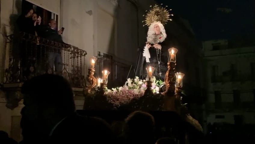 WhatsApp Image 2022 04 16 at 5.06.58 PM La Soledad procesiona en el silencio de la noche