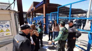 WhatsApp Image 2022 04 27 at 1.11.17 PM La delegada del Gobierno anuncia que habrá refuerzo policial para la reapertura de la frontera