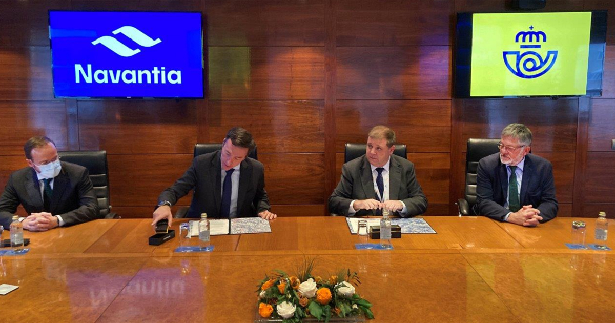 Correos y Navantia inician colaboración para ofrecer ayuda al Ejército de Tierra