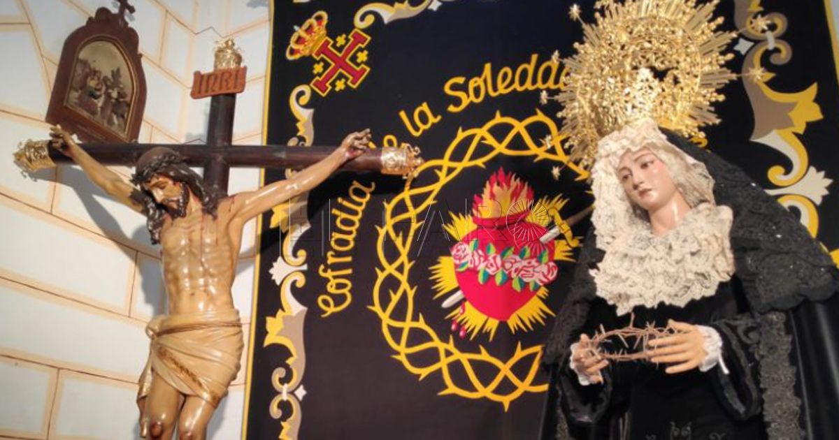 cristo Tres cofradías en la calle para el Jueves Santo melillense