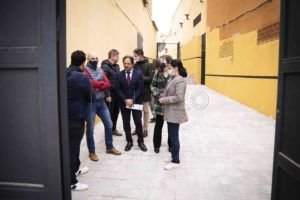 visita 4 Terminadas las obras de los accesos al colegio León Solá
