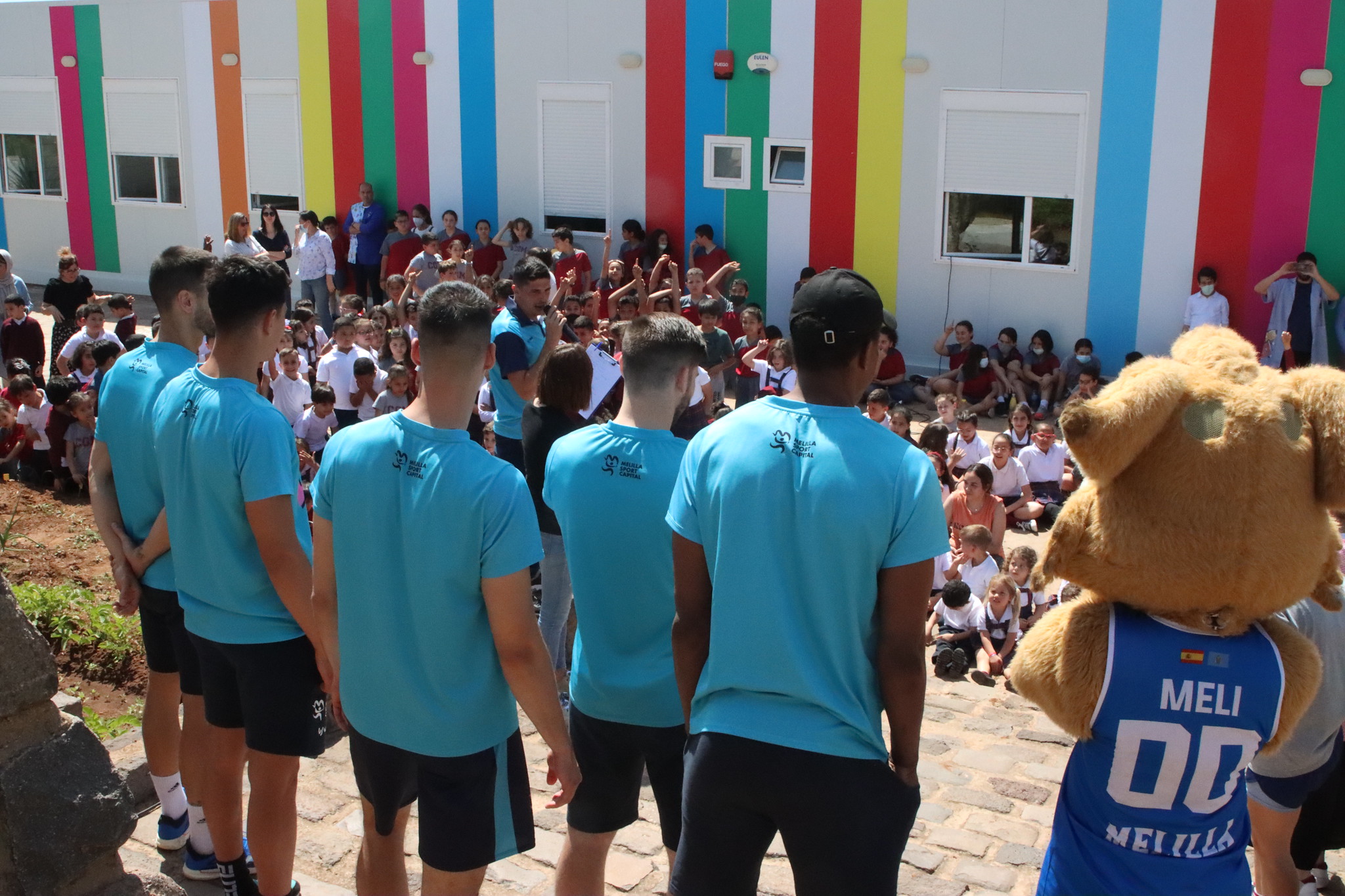 El MSC Baloncesto visita el CEIP Gabriel de Morales