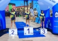 279808791 5395506457161218 301861375368198385 n Grandísimo nivel en el Autonómico de Acuatlón