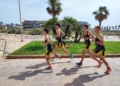 282795074 3139229982959388 4376193933021446254 n Tres medallas para el Atlético Melilla en el Nacional Supersprint de triatlón