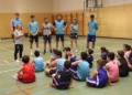 52052777405 179fb5748c w Chapela, Pavlov y Pablo Sánchez visitan a las categorías inferiores del Melilla Baloncesto