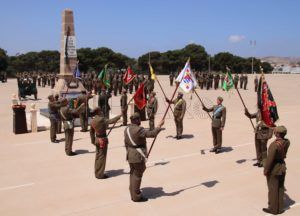 Acto a los que dieron su vida por España El Regimiento Mixto de Artillería nº 32 conmemora el 2 de Mayo