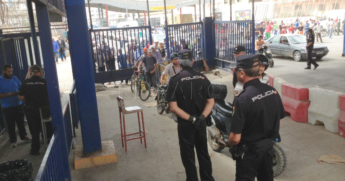 Frontera policias Las negociaciones con Marruecos no parecen ir por buen camino