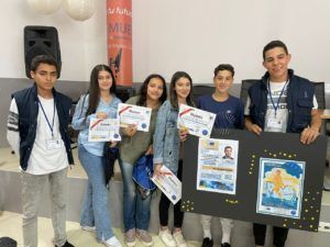 Ganadores cartel El IES Rusadir celebra el Día de Europa con distintas actividades