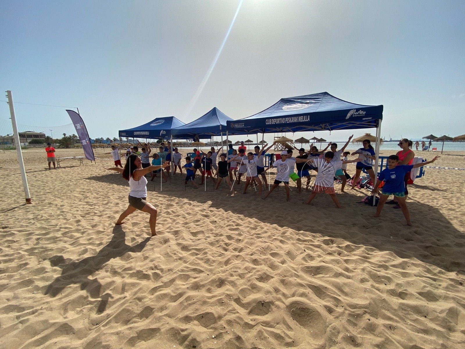 IMG 20210705 WA0018 El Campus de voley playa está en marcha