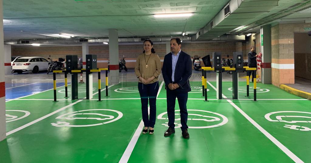 El punto de recarga para coches de Melilla será gratis las dos primeras horas