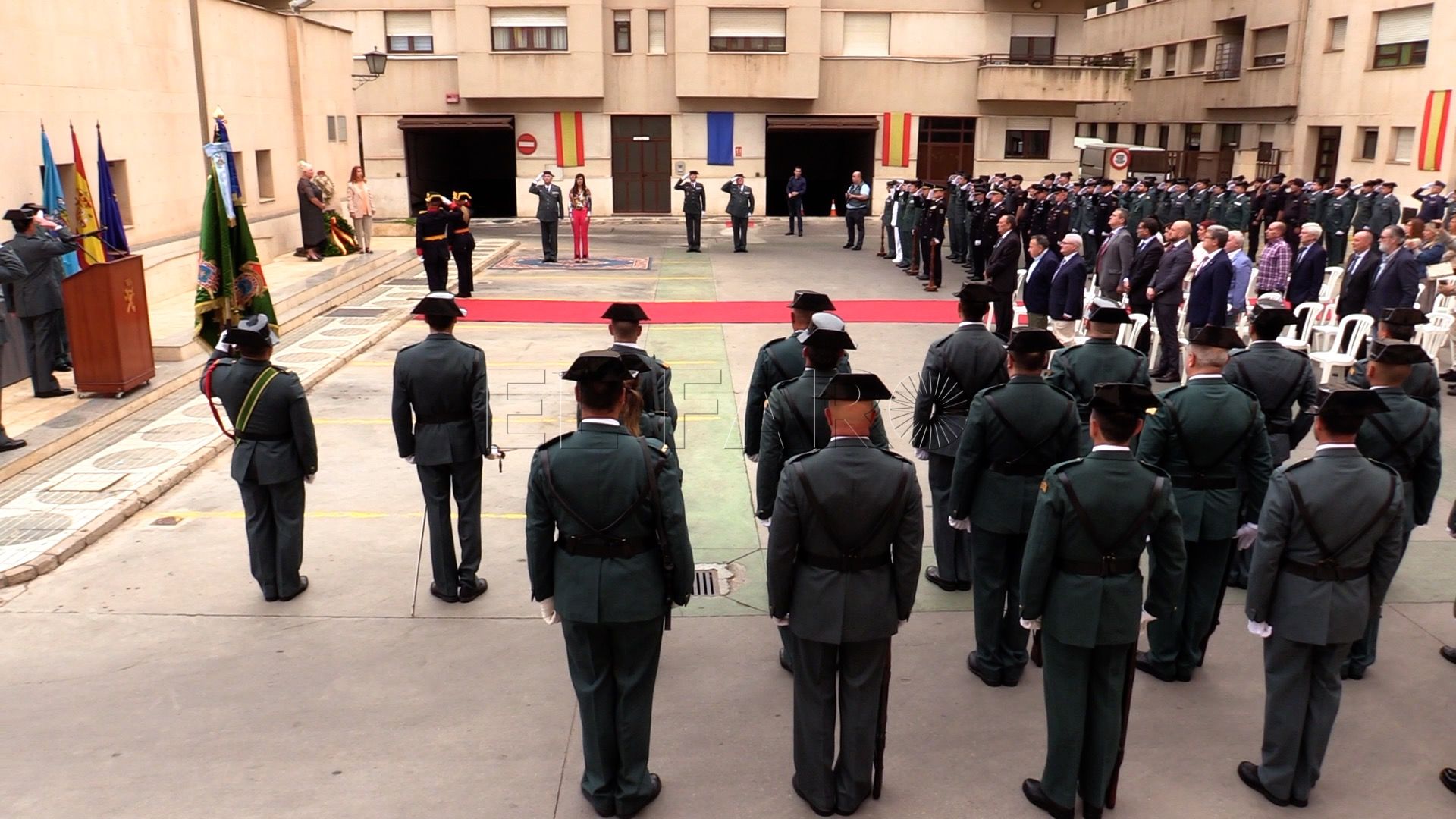 Los veteranos protagonistas de la celebración del 178 aniversario de la Guardia Civil Los veteranos, protagonistas de la celebración del 178 aniversario de la Fundación de la Guardia Civil