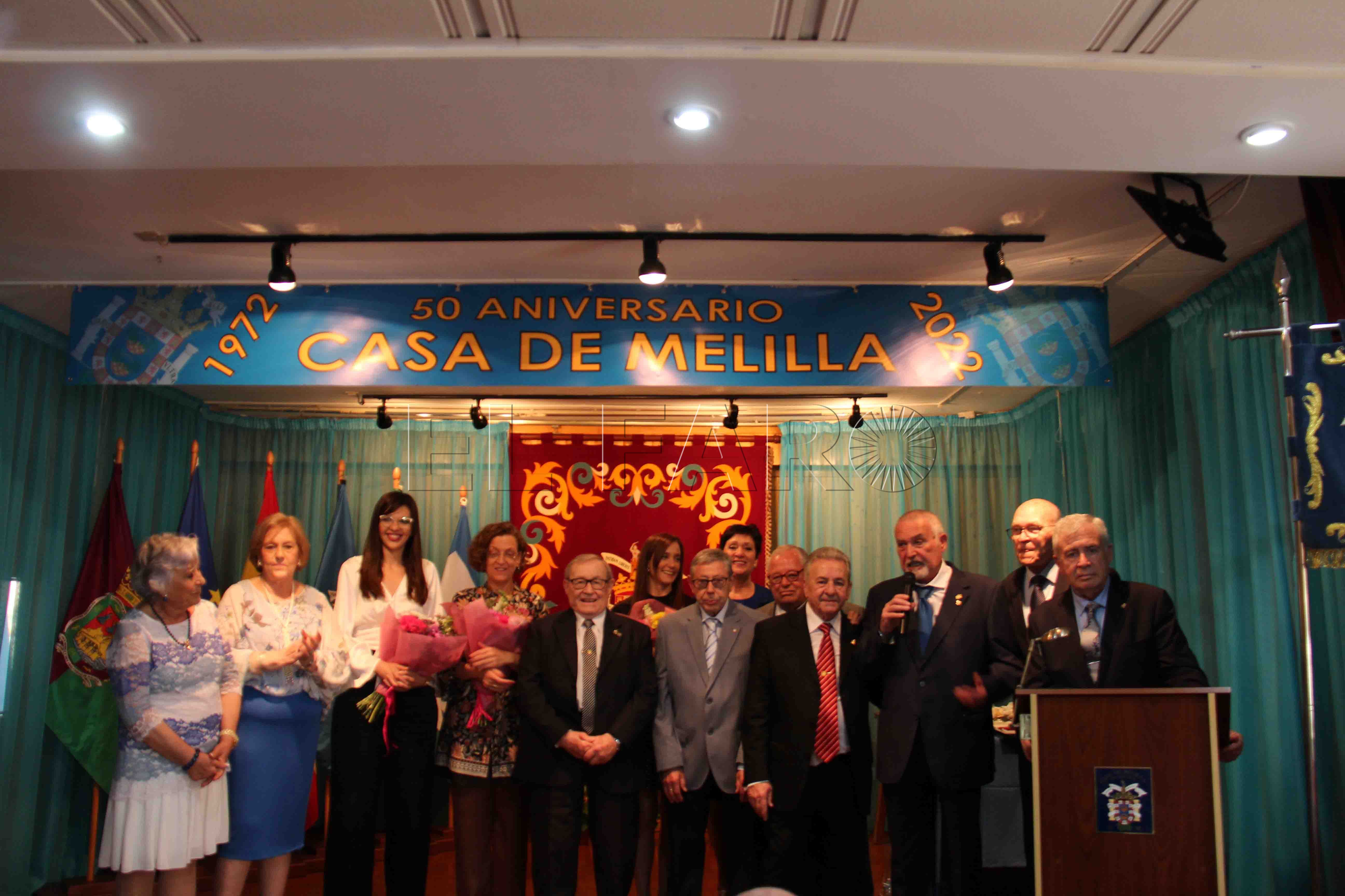 MÁLAGA 3ok Acto central del 50 Aniversario de la Casa de Melilla en Málaga