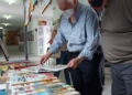 Miguel Heredia jefe de Inspeccion junto a Miguel Angel Lopez director del IES Rusadir El IES Rusadir de Melilla celebra la Semana del Libro