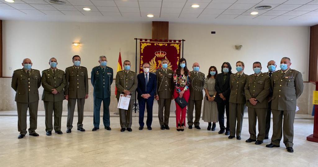 Militares premiados en el acto La Delegación de Defensa de Melilla celebra su día con un acto en La Hípica