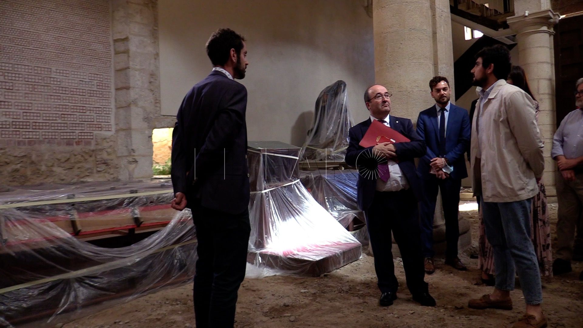 Miquel Iceta muestra su sorpresa y admiración en su visita a la iglesia de la Purísima en Melilla Iceta muestra su “sorpresa y admiración” en su visita a la iglesia de la Purísima