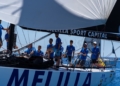 Regata Málaga La embarcación Ciudad de Melilla Sport Capital, tercera en su grupo en la Málaga Sailing Cup 2022