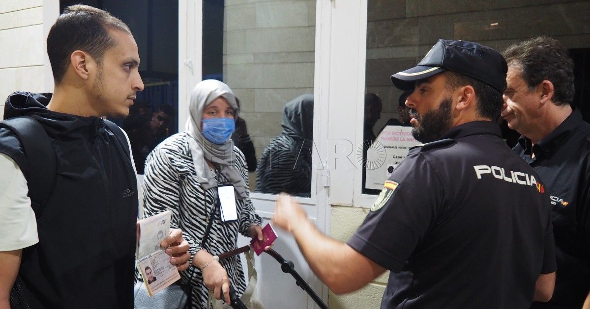 Salida por la frontera España elimina el pasaporte covid para entrar en Melilla desde Marruecos