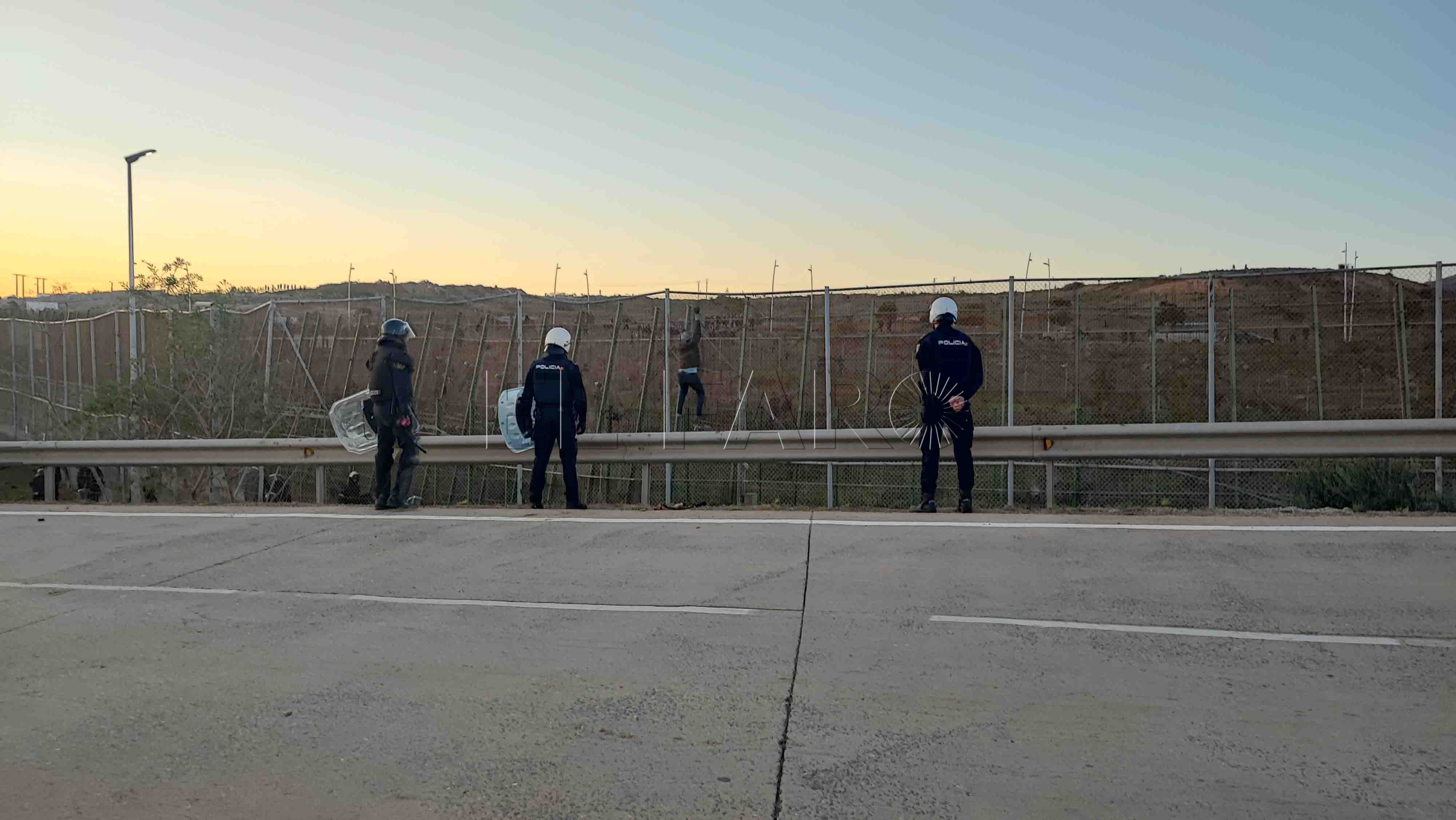 Salto Valla 030322 21ok Aumenta un 232% la entrada irregular a Melilla entre enero y abril