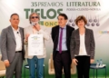 Tiflos 2 El melillense Antonio José Carmona recoge dos Premios Tiflos 2021 para escritores ciegos