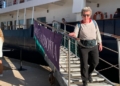 WhatsApp Image 2022 05 09 at 9.59.56 AM 1 66 pasajeros llegan a Melilla a bordo del Island Sky