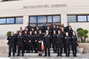 WhatsApp Image 2022 05 10 at 1.36.27 PM 1 Despedida a los 35 policías nacionales que terminan sus prácticas en Melilla