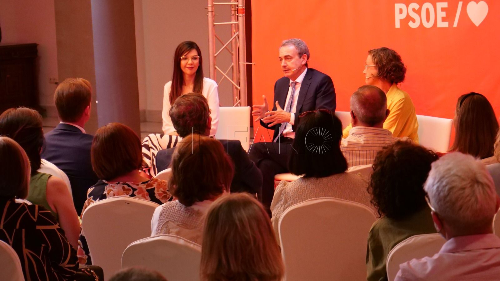 WhatsApp Image 2022 05 17 at 5.59.34 PM 1 Zapatero mantiene un encuentro con militantes y simpatizantes del PSOE