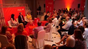WhatsApp Image 2022 05 17 at 5.59.34 PM Zapatero mantiene un encuentro con militantes y simpatizantes del PSOE