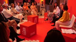 WhatsApp Image 2022 05 17 at 5.59.37 PM Zapatero mantiene un encuentro con militantes y simpatizantes del PSOE