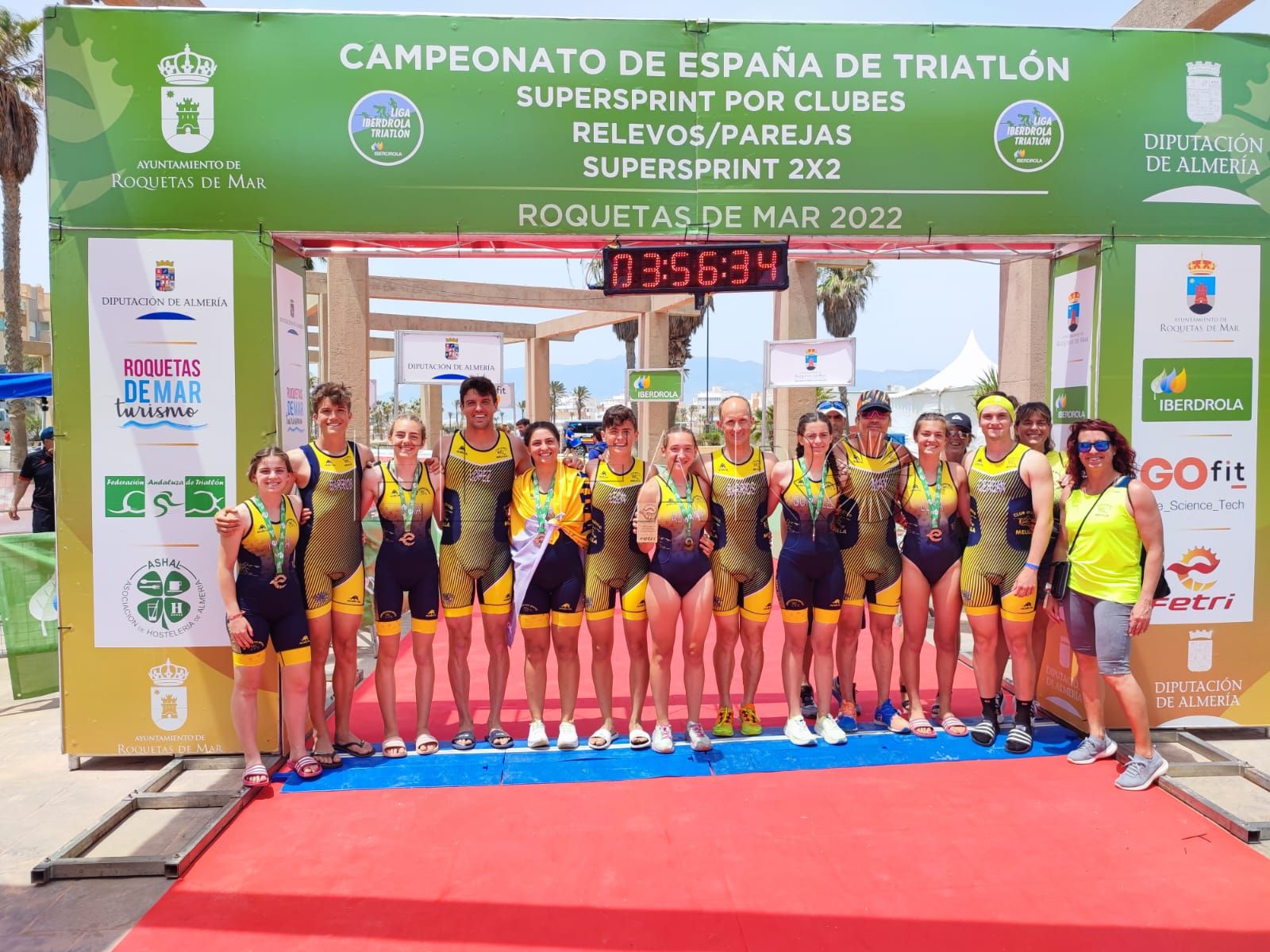 WhatsApp Image 2022 05 22 at 5.25.02 PM Tres medallas para el Atlético Melilla en el Nacional Supersprint de triatlón